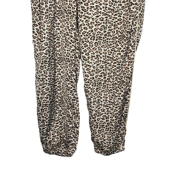 Aerie Women’s Small Jogger Pants Leopard Print Lounge Casual - Picture 3 of 12